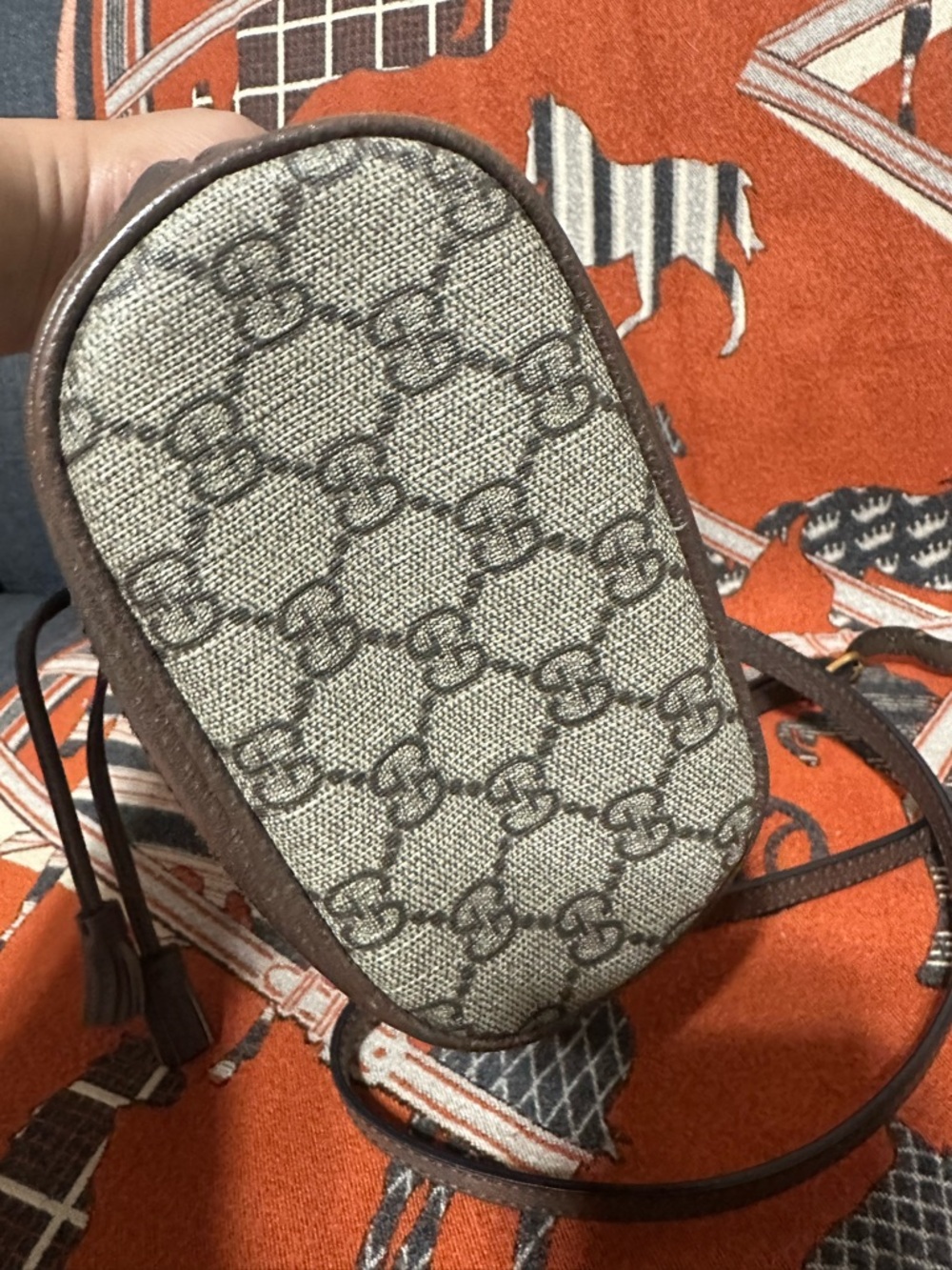 GUCCI ❤️🌟 GG CANVAS MINI BUCKET BAG ⭐️ - Picture 6 of 11